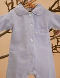 Unisex Babybody - Blau - Die Cotton-Cashmere-Kollektion  , aus weicher Baumwolle für 