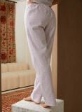 Female Lounge Pants - Red Ivy - The Cotton Cashmere Collection  , made of soft cotton for 