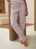 Female Loungehose - Jaipur Red Stripe - Die Cotton-Cashmere-Kollektion  , aus weicher Baumwolle für 
