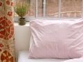 Unisex Bedding Set - Jaipur Red Stripe - The Cotton Cashmere Collection  , made of soft cotton for 