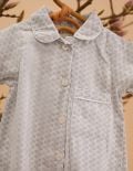 Unisex Baby Onesie - Blue Twig - The Cotton Cashmere Collection  , made of soft cotton for 