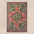 Unisex Kashmir Silk Embroidered Rugs  , en coton doux pour 