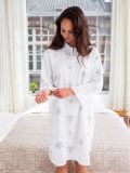 Female Nightshirt - Palm - The Cotton Cashmere Collection  , made of soft cotton for 