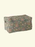 Unisex Toilet Bag - Block Print Collection  , made of soft cotton for 