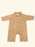 Unisex Onesie - Blockdruck Kollektion  , aus weicher Baumwolle für 