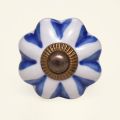 Unisex Drawer and Door Knobs - Blue Hearts Ceramic  , gemaakt van zacht katoen voor 