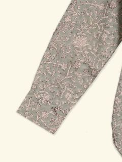 Female Blouse - Blockdruck Archiv Kollektion  , aus weicher Baumwolle für 