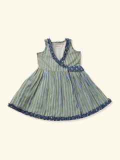 Female Frilled Dress - Blockprint Archive Collection  , made of soft cotton for 