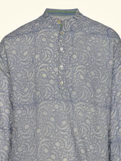 Male Nightshirt - Blockprint Archive Collection  , made of soft cotton for 