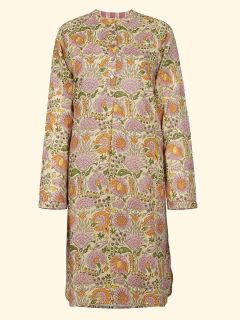 Female Nightshirt - Blockprint Archive Collection  , made of soft cotton for 