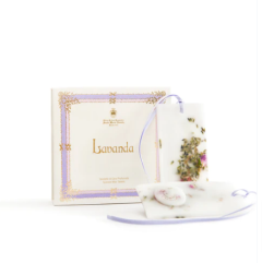 Unisex Lavanda - Tablettes de Cire Parfumée  , en coton doux pour 