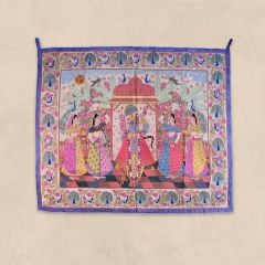 Unisex Pichhwai wallhanging - 41 x 50 inch  , made of soft cotton for 