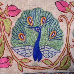 Unisex Pichhwai wandkleed- 105 x 126 cm  , gemaakt van zacht katoen voor 