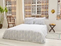 Unisex Bedding Set - Blue Aster - The Cotton Cashmere Collection  , made of soft cotton for 