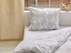 Unisex Bedding Set - Blue Aster - The Cotton Cashmere Collection  , made of soft cotton for 