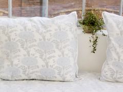 Unisex Laken - Blue Aster - The Cotton Cashmere Collectie  , gemaakt van zacht katoen voor 