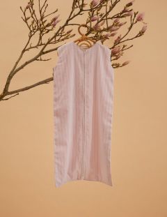 Unisex Babyschlafsack - Jaipur Red Stripe - Die Cotton-Cashmere-Kollektion  , aus weicher Baumwolle für 