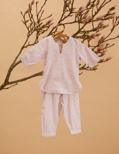 Unisex Kids Pyjama - Red Ivy - The Cotton Cashmere Collection  , made of soft cotton for 