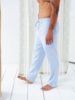 Male Pantalon Détente - Bleu - La Collection Coton Cachemire  , en coton doux pour 