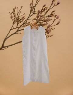 Unisex Sac de Couchage Bebe - Rayures bleues - The Cotton Cashmere Collection  , en coton doux pour 