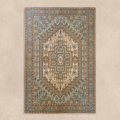 Unisex Kashmir Silk Embroidered Rugs  , made of soft cotton for 