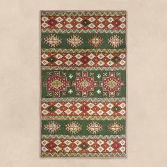 Unisex Kashmir Silk Embroidered Rugs  , made of soft cotton for 