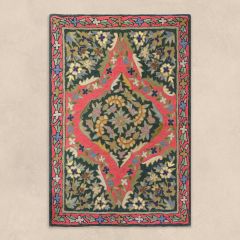 Unisex Kashmir Silk Embroidered Rugs  , made of soft cotton for 