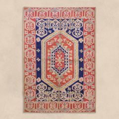 Unisex Kashmir Silk Embroidered Rugs  , made of soft cotton for 
