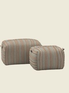 Unisex Trousse de toilette - Collection d'Impression en Bloc  , en coton doux pour 