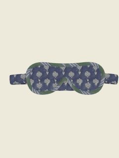 Unisex Slaapmasker - Blockprint Collectie  , gemaakt van zacht katoen voor 