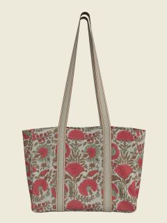 Unisex Tote bag - Blockdruck Kollektion  , aus weicher Baumwolle für 