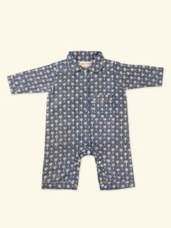 Unisex Onesie - Blockprint Collectie  , gemaakt van zacht katoen voor 