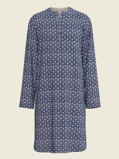 Male Nightshirt - Block Print Collection  , made of soft cotton for 