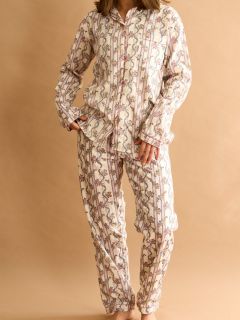 Female Pyjama - Collection d'Impression en Bloc  , en coton doux pour 