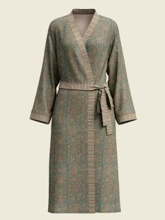 Female Robe de chambre - Collection d'Impression en Bloc  , en coton doux pour 