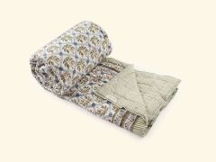 Unisex Édredon - Blue Palm  , en coton doux pour 