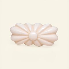 Unisex Drawer and Door Knobs - Bone Oval Carved  , en coton doux pour 