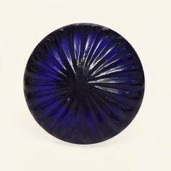 Unisex Drawer and Door Knobs - Glass Blue  , aus weicher Baumwolle für 