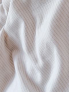 Unisex Baby Wrap - Beige Stripe - The Cotton Cashmere Collection  , made of soft cotton for 
