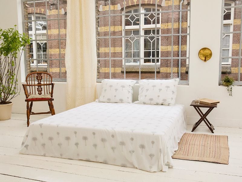 Sheet - Palm - The Cotton Cashmere Collection