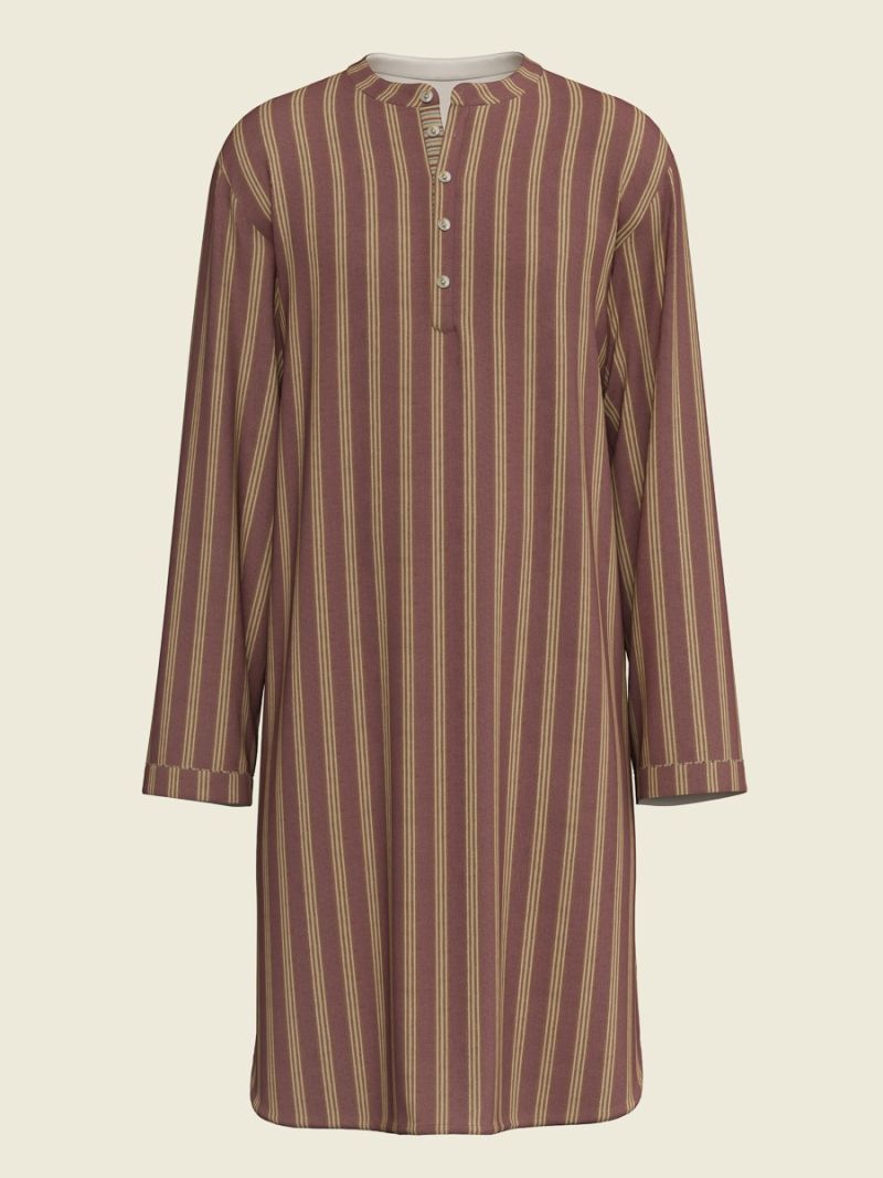 Male Nightshirt - Blockprint Archive Collection  , made of soft cotton for 