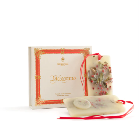 Unisex Melograno - Tablettes de Cire Parfumée  , en coton doux pour 