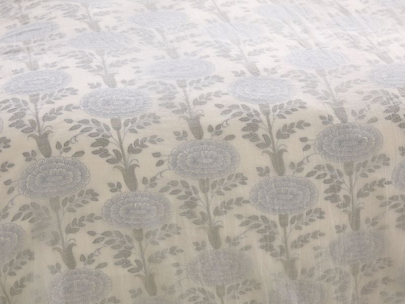 Unisex Bedding Set - Blue Aster - The Cotton Cashmere Collection  , made of soft cotton for 