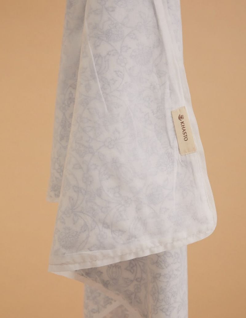 Unisex Baby Wrap - Lodhi Garden Blue - The Cotton Cashmere Collection  , made of soft cotton for 