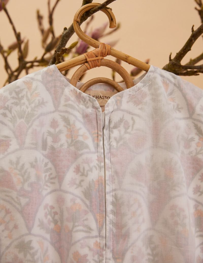 Unisex Baby Slaapzak - Floral - The Cotton Cashmere Collectie  , gemaakt van zacht katoen voor 