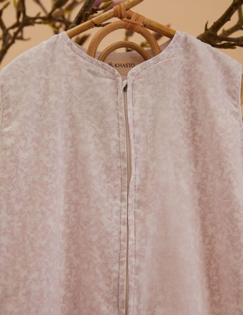 Unisex Baby Slaapzak - Red Ivy - The Cotton Cashmere Collectie  , gemaakt van zacht katoen voor 