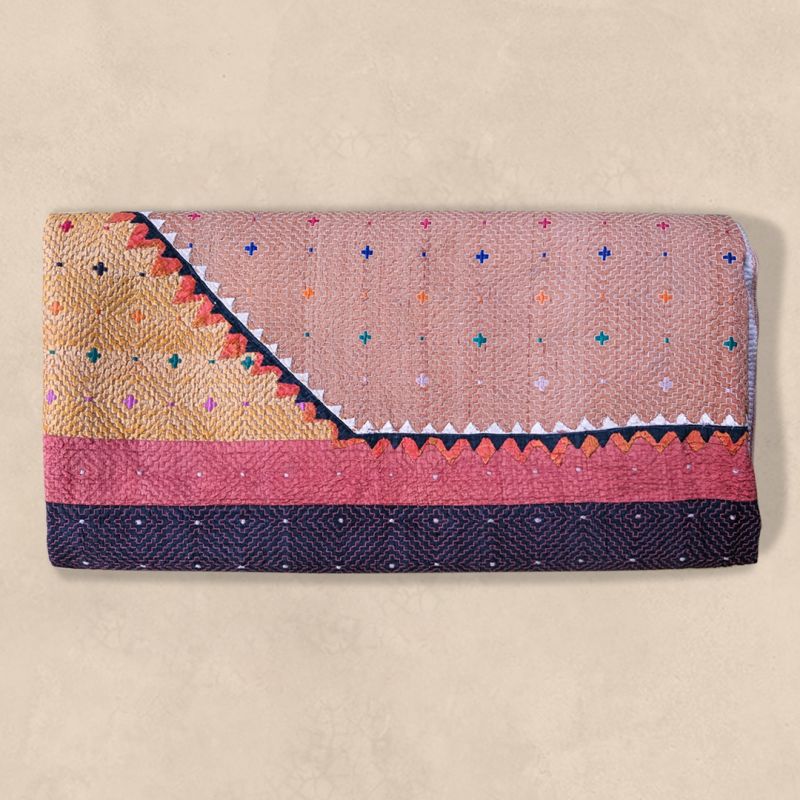 Unisex Kambira Bed or Couch Cover Silk Embroidered  , en coton doux pour 