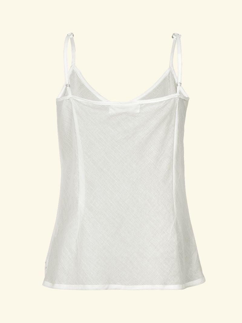 Female Camisole short - The Cotton Cashmere Collectie  , gemaakt van zacht katoen voor 