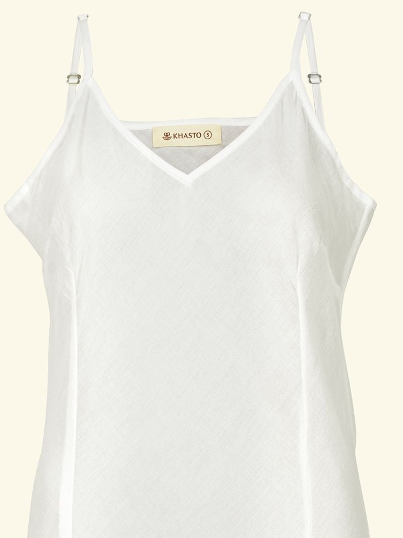 Female Camisole Lang - Die Cotton-Cashmere-Kollektion  , aus weicher Baumwolle für 