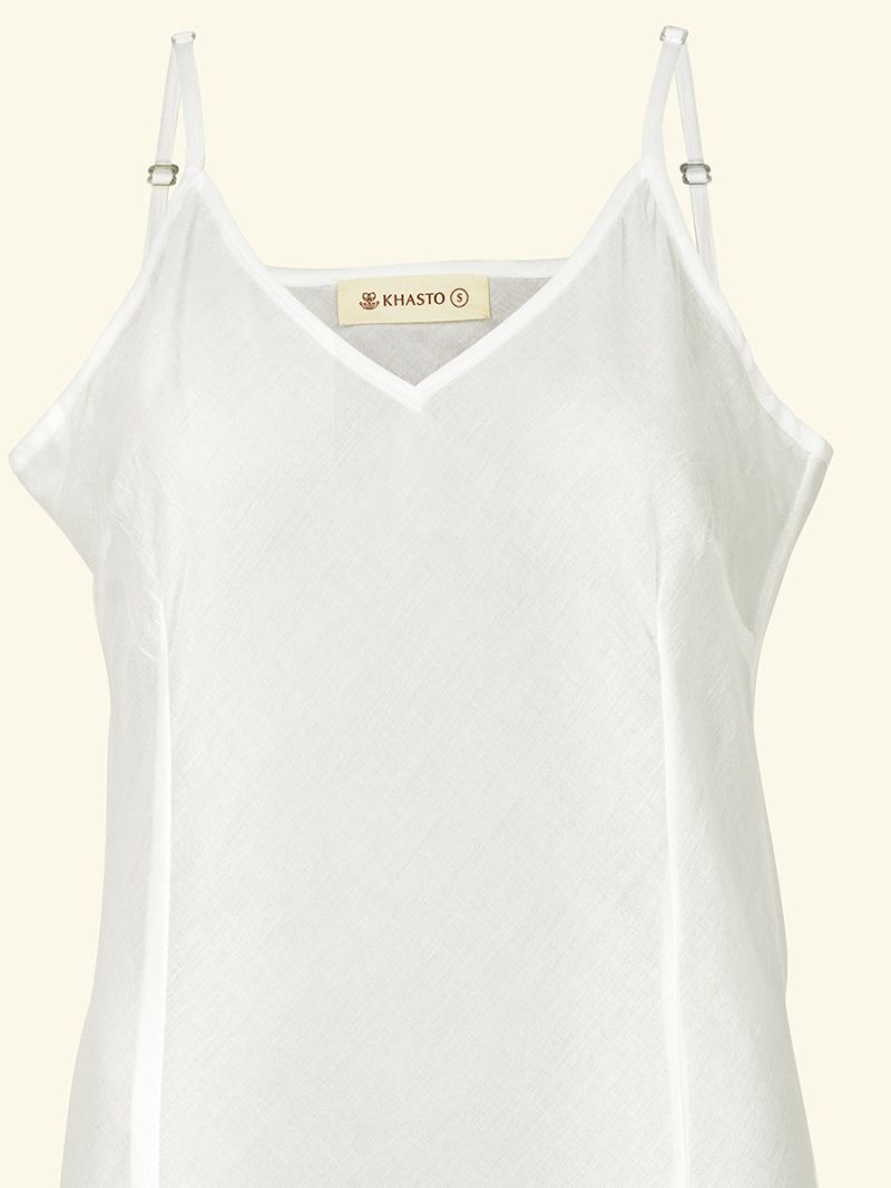 Female Caraco Long - La Collection Coton Cachemire  , en coton doux pour 